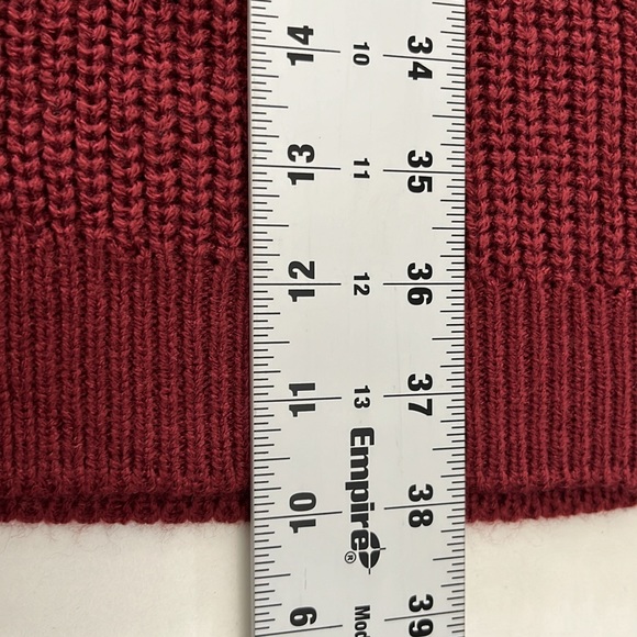 CW Classics red long sweater women’s size 1X - Picture 3 of 8